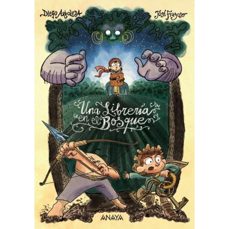 Una librería en el bosque