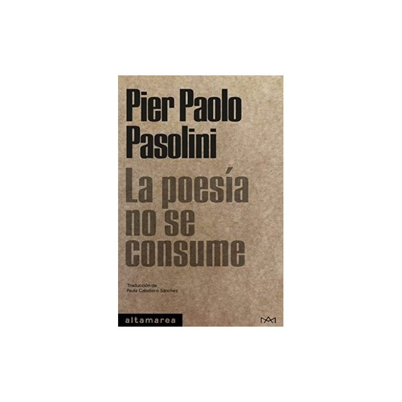 La poesía no se consume