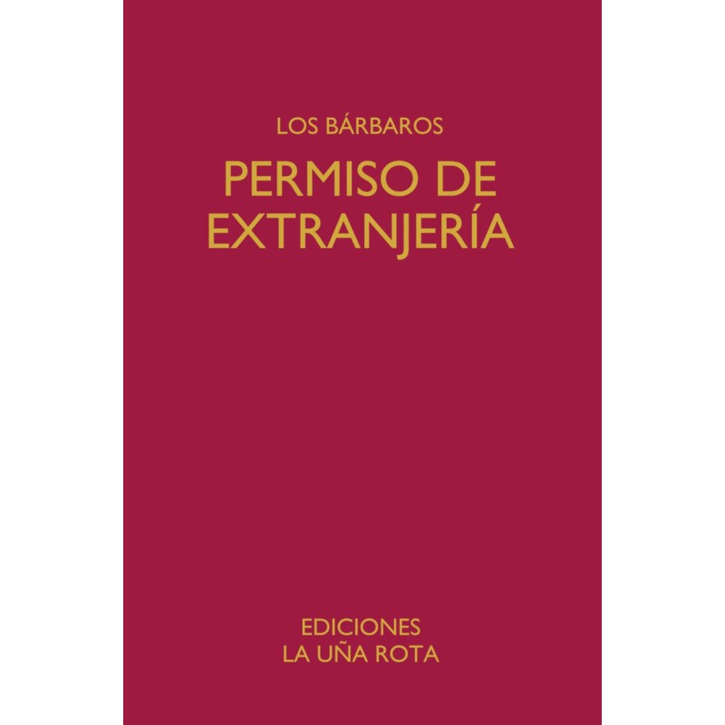 Permiso de extranjería