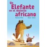 Un elefante en el desierto africano