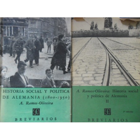 Historia social y política de Alemania 2 vols