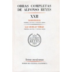 Obras completas. Tomo XXII. Marginalia y Las burlas veras.