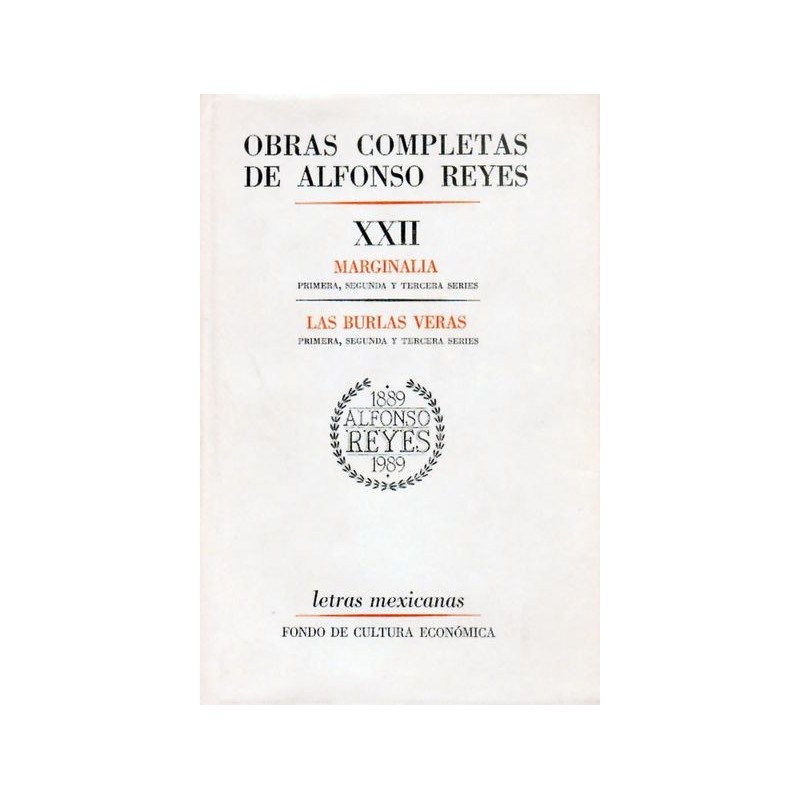 Obras completas. Tomo XXII. Marginalia y Las burlas veras.