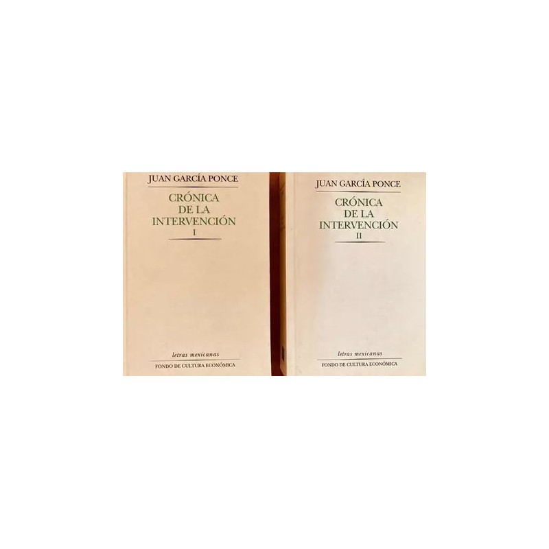 Crónica de la intervención (2 vols.)
