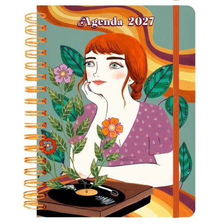 Agenda anual diaria 2027 María Hesse