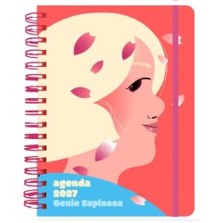 Agenda anual semanal 2027 Genie Espinosa