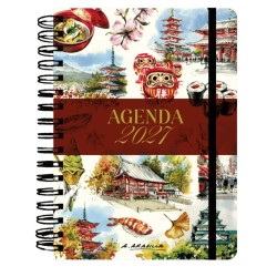 Agenda anual semanal 2027 Alicia Aradill