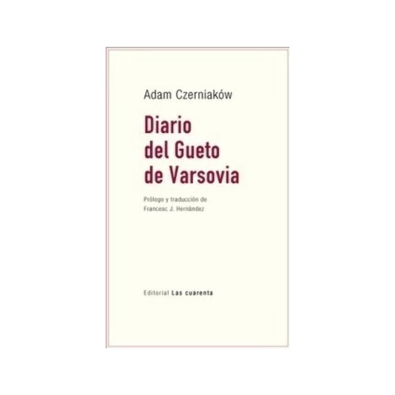 Diario del Gueto de Varsovia