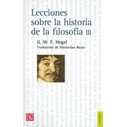 Lecciones sobre la historia de la filosofía III