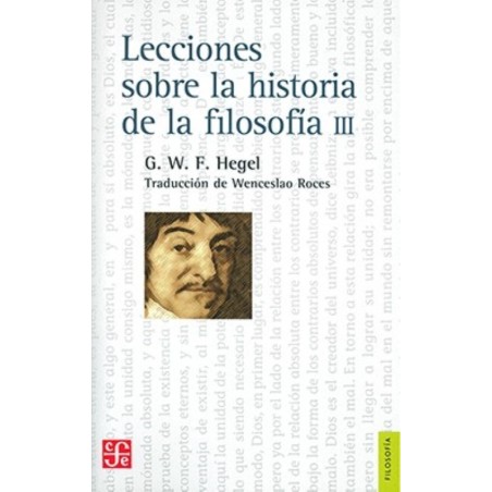 Lecciones sobre la historia de la filosofía III
