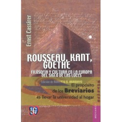 Rousseau, Kant, Goethe