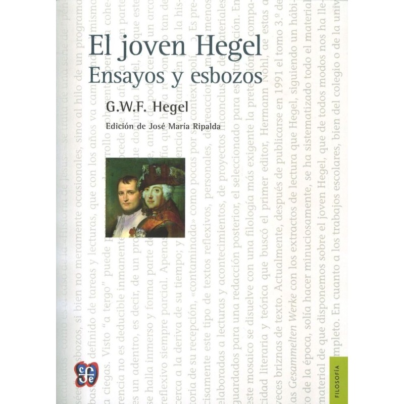 El joven Hegel: ensayos y esbozos