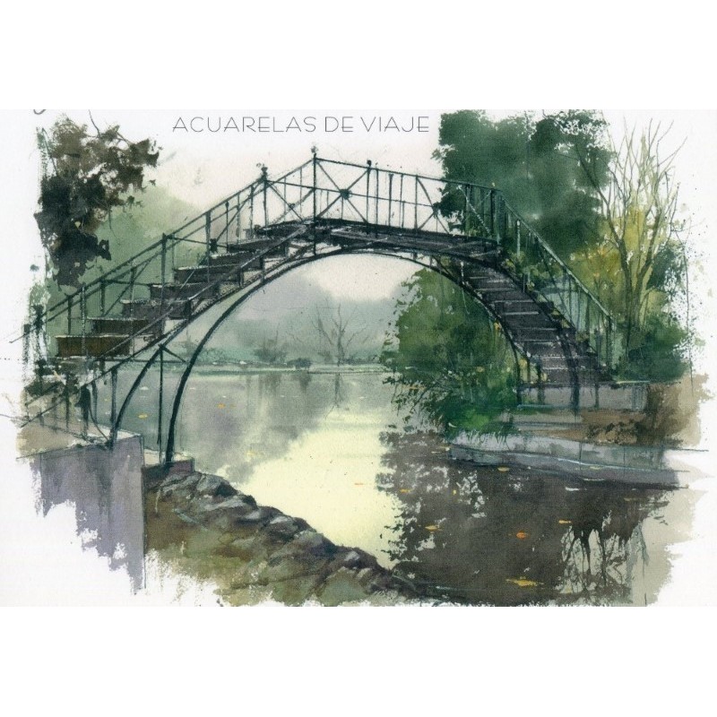 Jardines de Madrid. Acuarelas de viaje