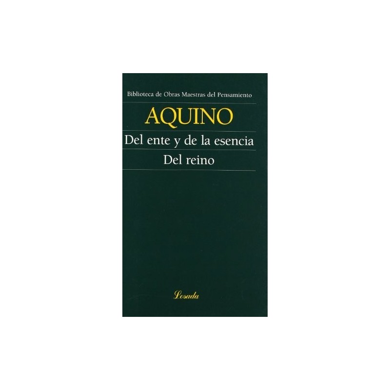 Del ante y la esencia