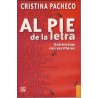 Al pie de la letra: entrevistas con escritores