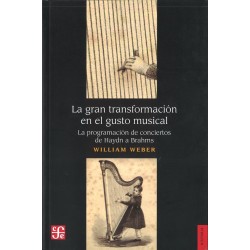 La gran transformación en el gusto musical. La programación de conciertos