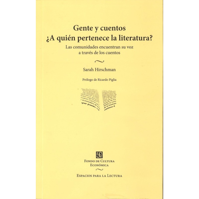 Gente y cuentos: ¿a quién pertenece la literatura?