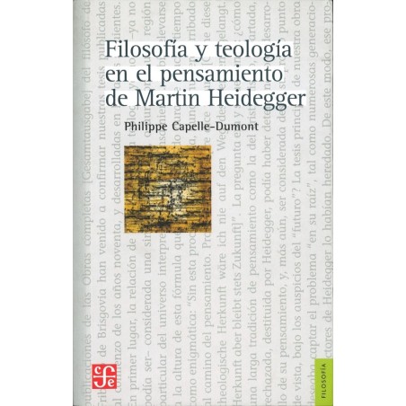 Filosofía y teología en el pensamiento de Martin Heidegger