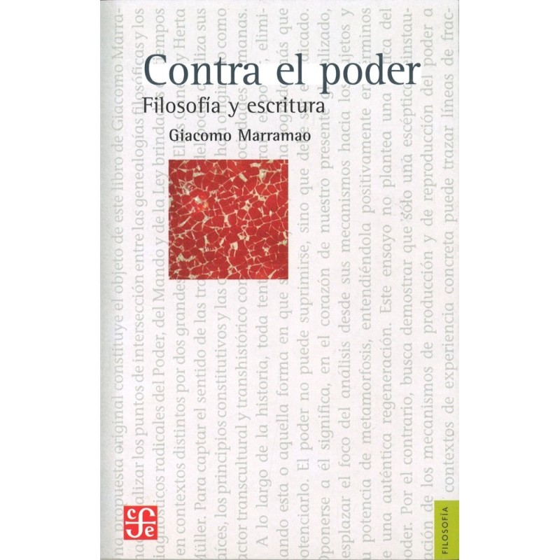 Contra el poder: filosofía y escritura