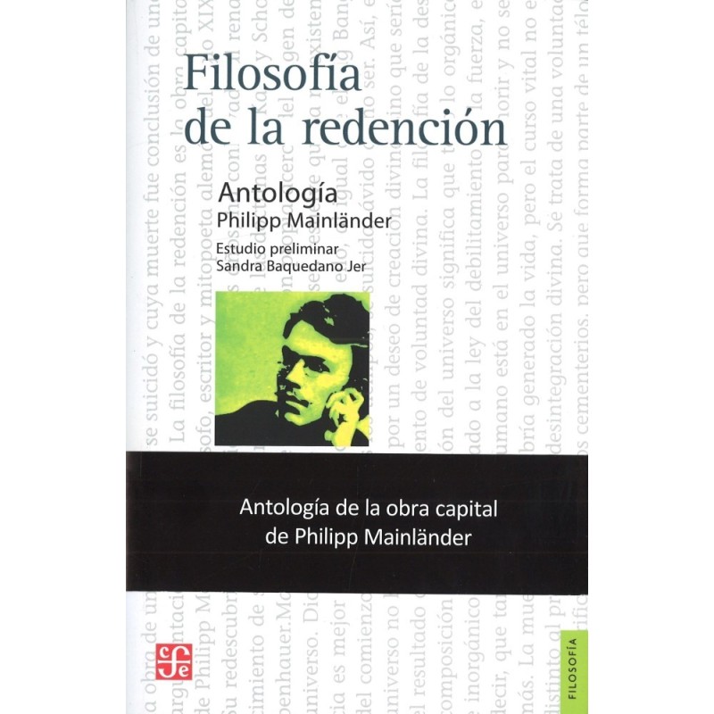 Filosofía de la redención: antología