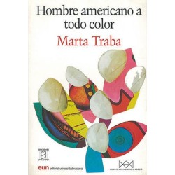 Hombre americano a todo color.