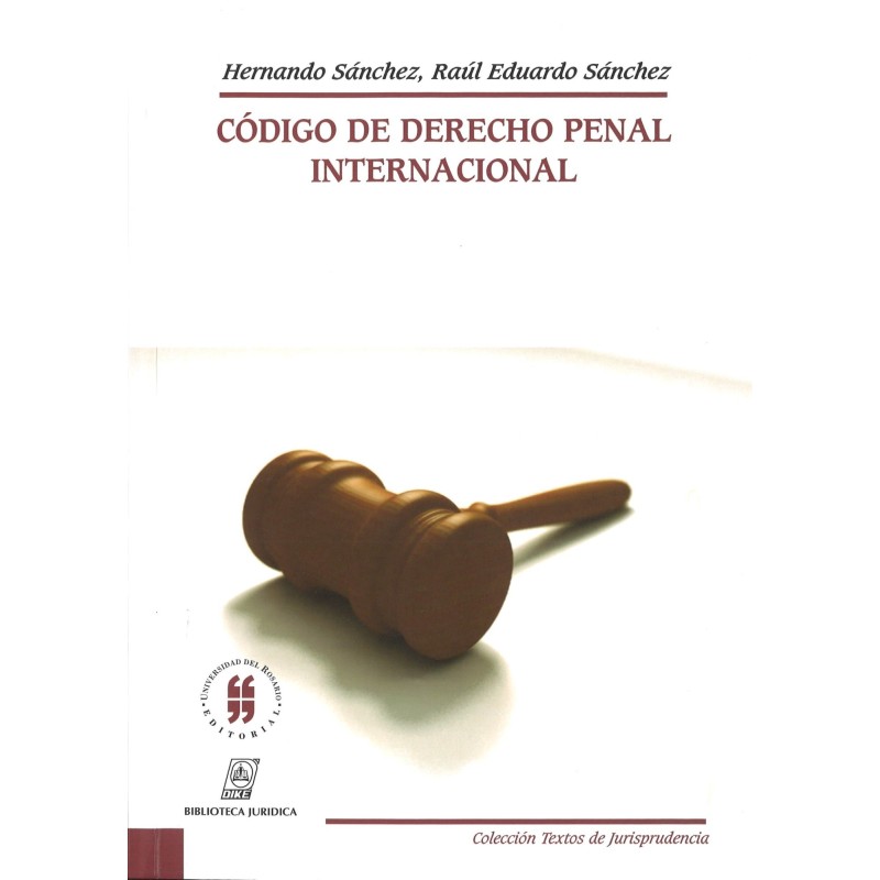 Código de derecho penal internacional.