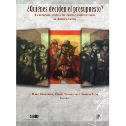 ¿Quiénes deciden el presupuesto?