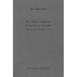 El tributo indígena en la Nueva España durante el siglo XVI.