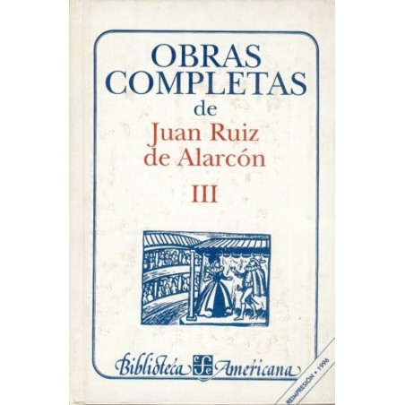 Obras completas. Tomo III. Teatro.