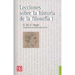 Lecciones sobre la historia de la filosofía I