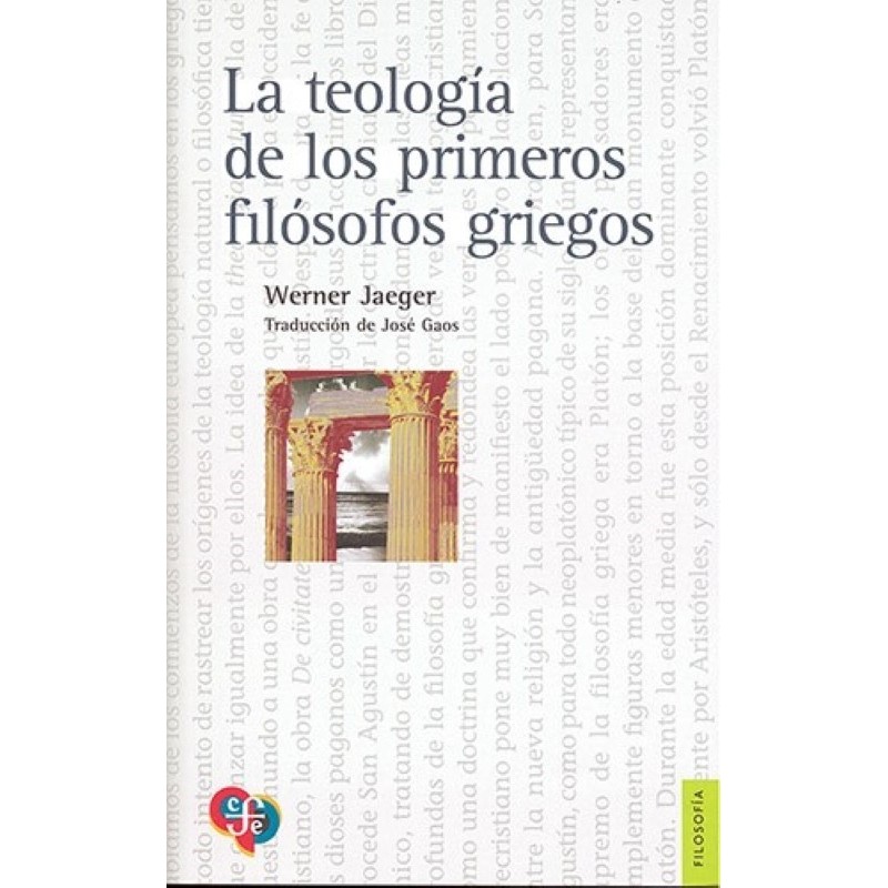 La teología de los primeros filósofos griegos
