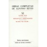Obras completas de Alfonso Reyes XI.