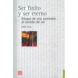 Ser finito y ser eterno. Ensayo de una ascensión al sentido del ser.