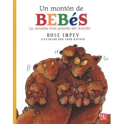 Un montón de bebés. La camada más grande del mundo.