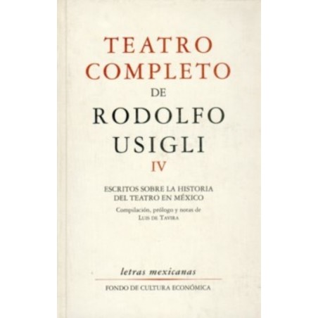 Teatro completo, IV.