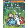 Gustavo va a la escuela.