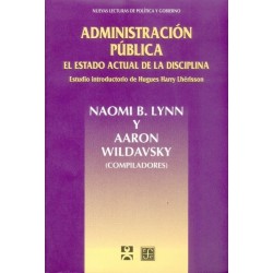 Administración pública: el estado actual de la disciplina