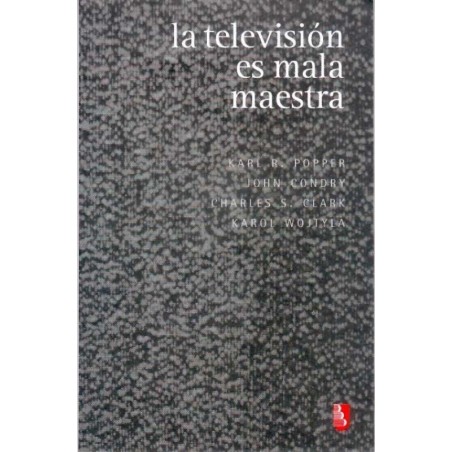 La televisión es mala maestra
