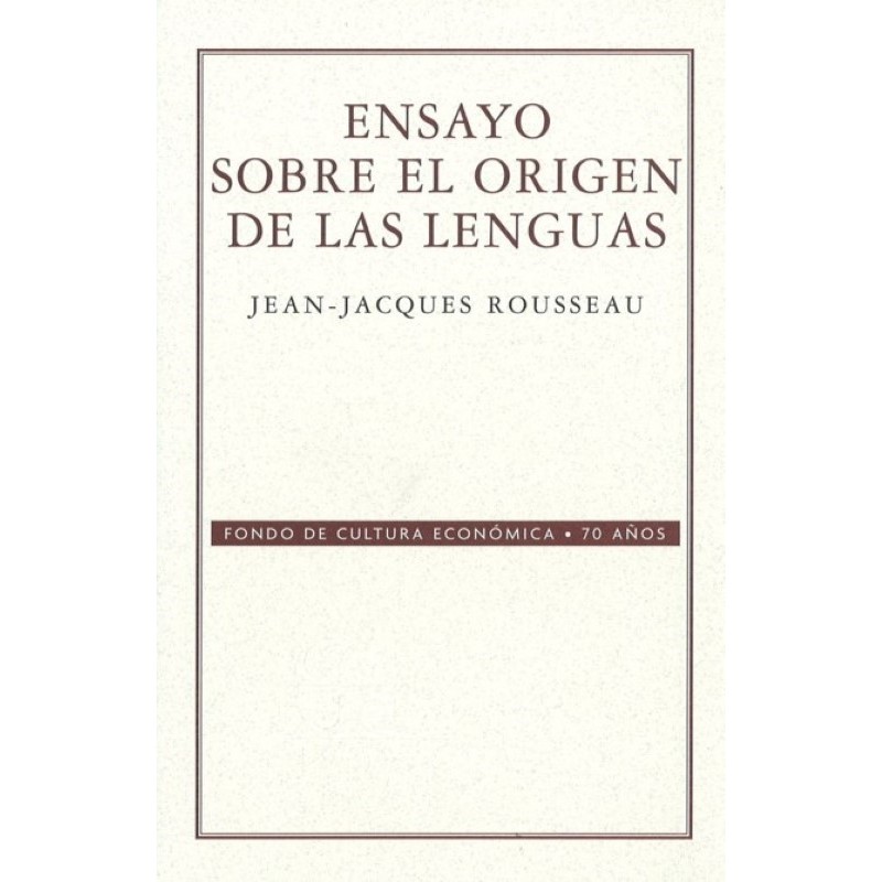 Ensayo sobre el orígen de las lenguas
