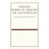 Ensayo sobre el orígen de las lenguas