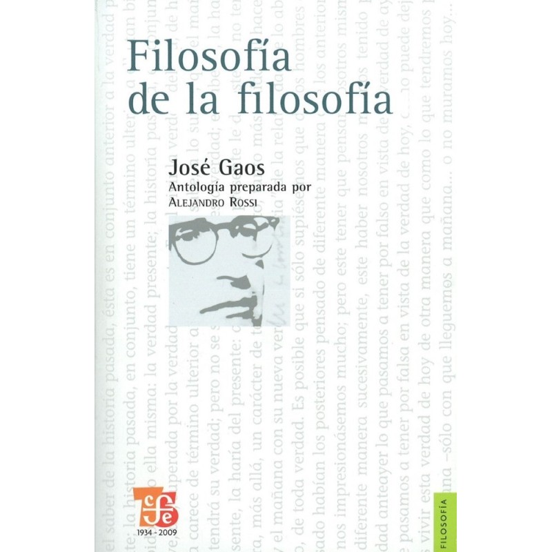 Filosofía de la filosofía