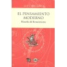 El pensamiento moderno: filosofía del Renacimiento