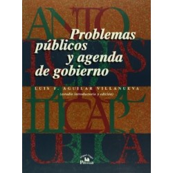 Problemas públicos y agenda de gobierno