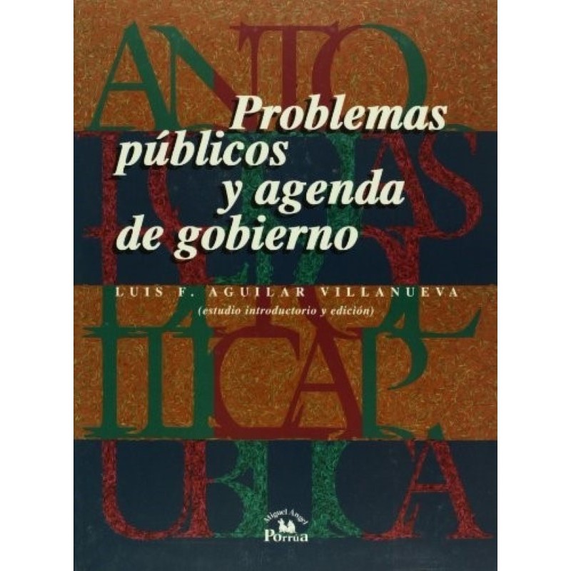 Problemas públicos y agenda de gobierno