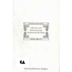 Libro de la cocina del hermano fray Gerónimo de San Pelayo
