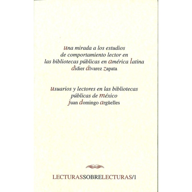 Una mirada a los estudios de comportamiento lector en las bibliotecas
