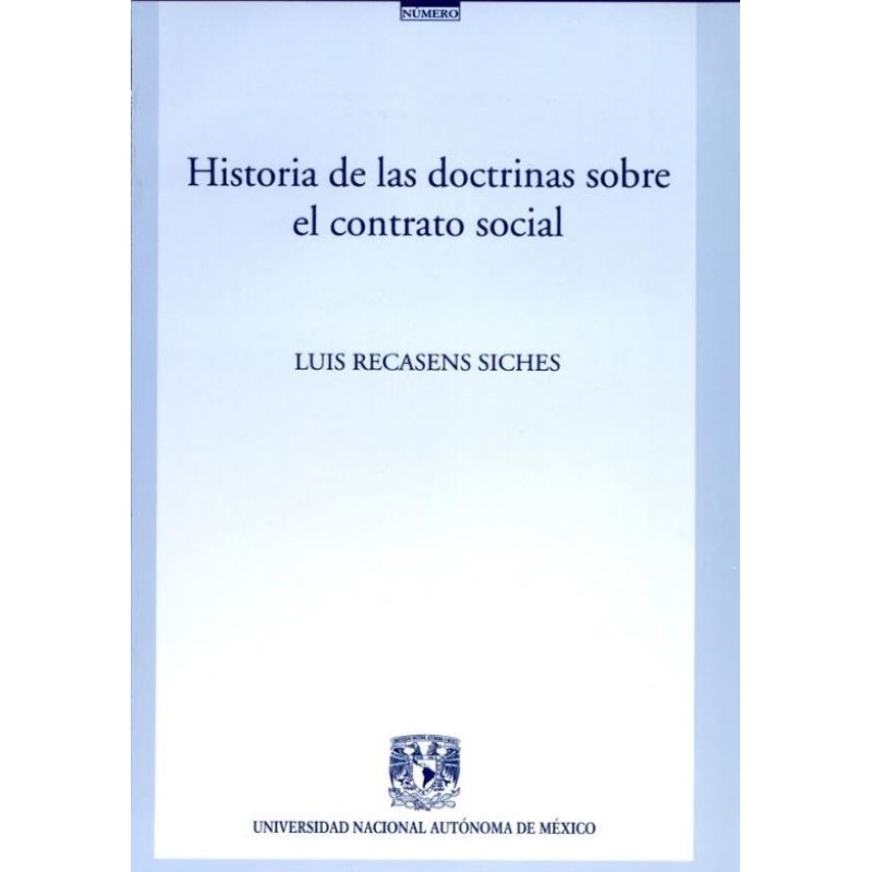 Historia de las doctrinas sobre el contrato social.