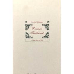 Recetario tradicional