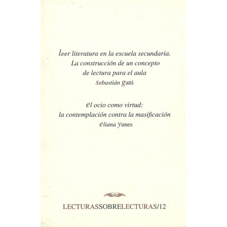 Leer literatura en la escuela secundaria