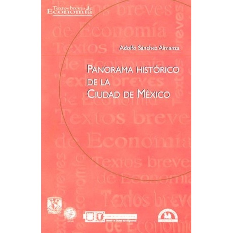 Panorama histórico de la Ciudad de México.